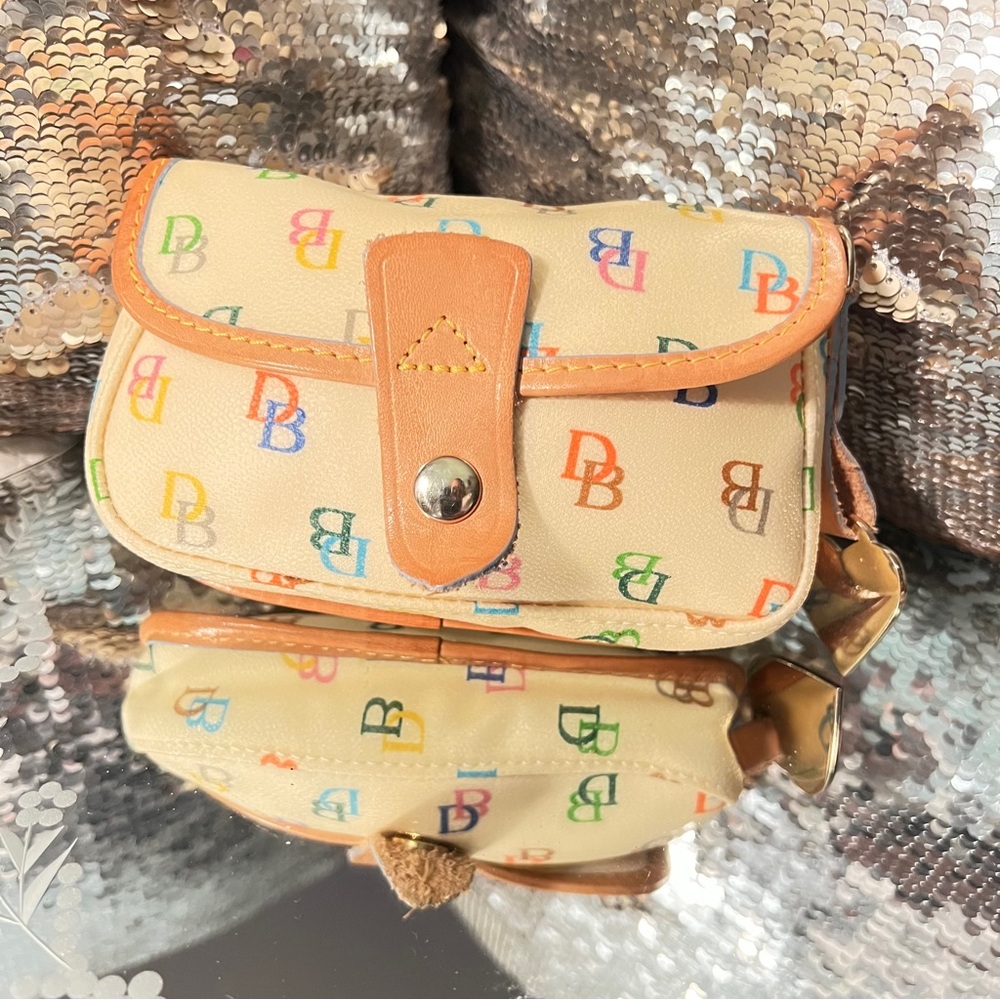 Dooney & Bourke Tan Multicolor Mini Bag